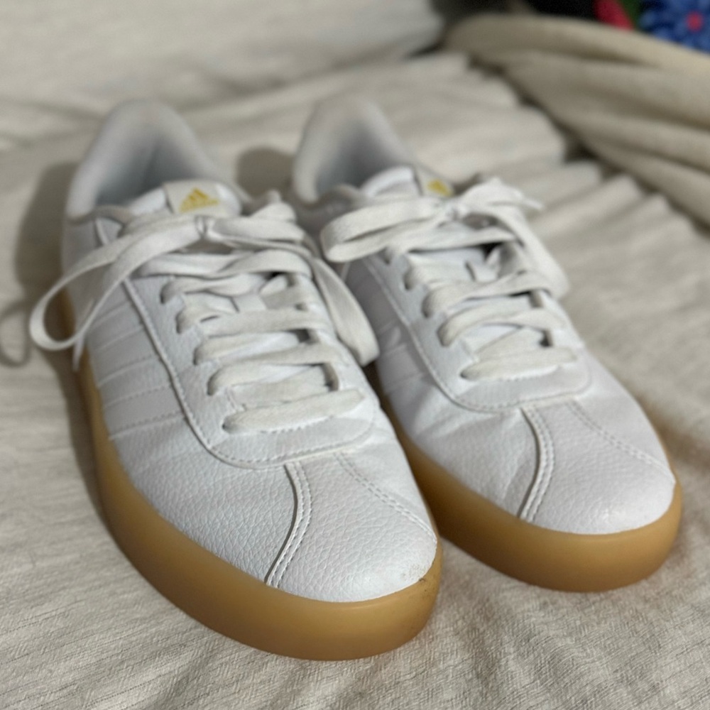 adidas Womens VL Court 3.0 Sneaker White Size 8 M